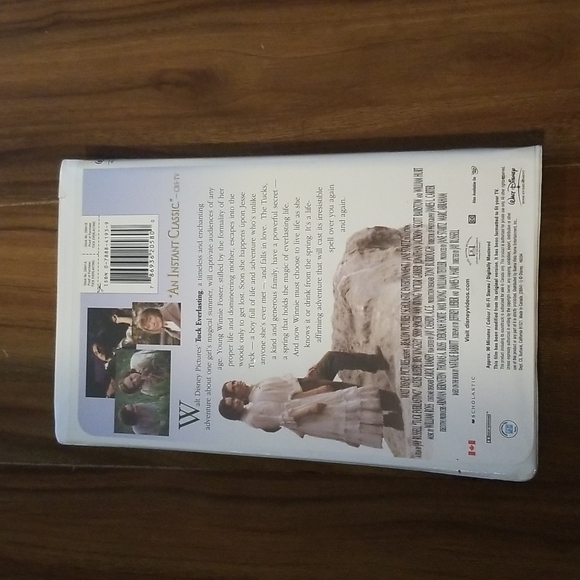 Tuck Everlasting VHS Cassette tape movie - Picture 2 of 2